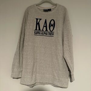 Kappa Alpha Theta KAO Wooley Sweater Size Medium